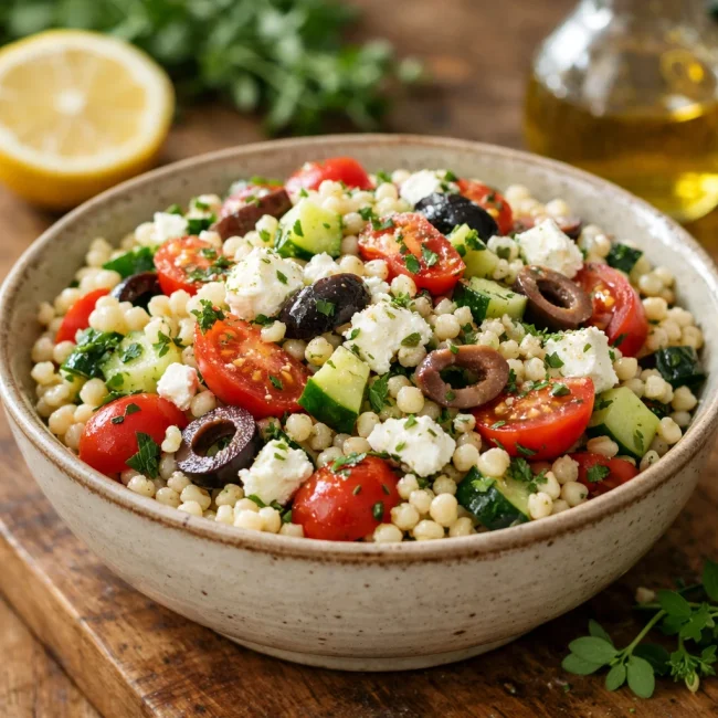 Mediterranean Couscous Salad