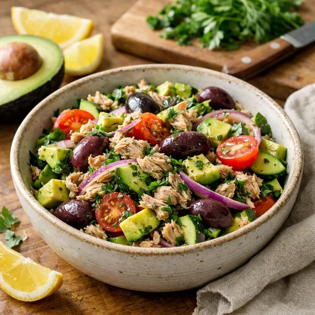 Mediterranean Herb Tuna Salad