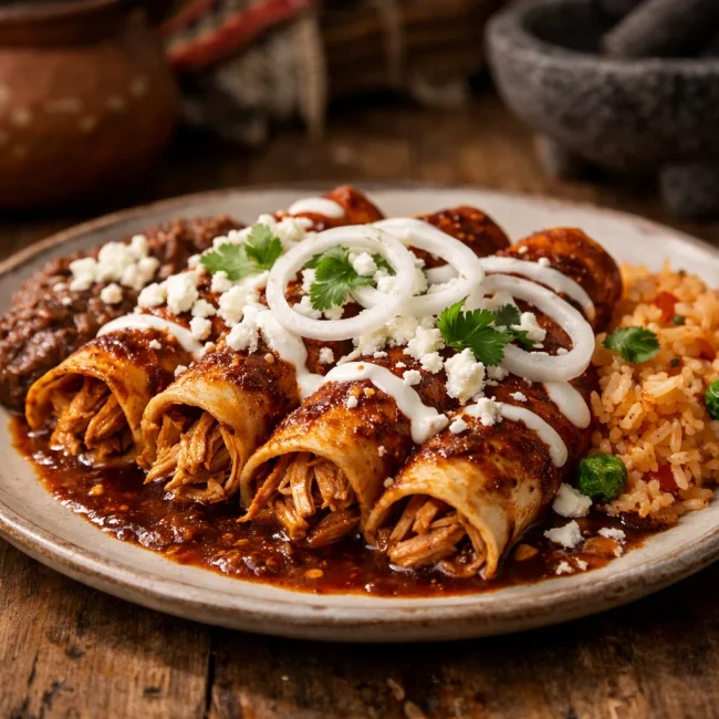 Mesoamerican Enchiladas