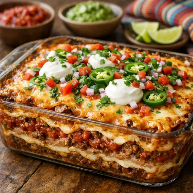 Mexican Fiesta Lasagna
