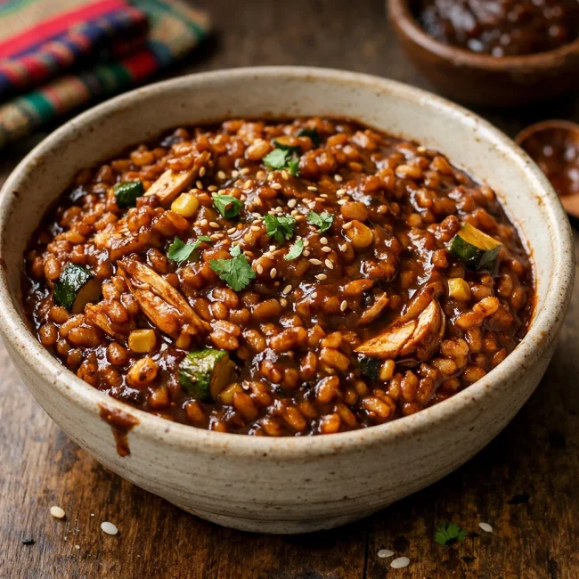 Mexican Mole Risotto