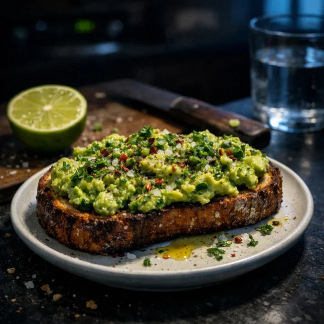 Midnight Avocado Toast