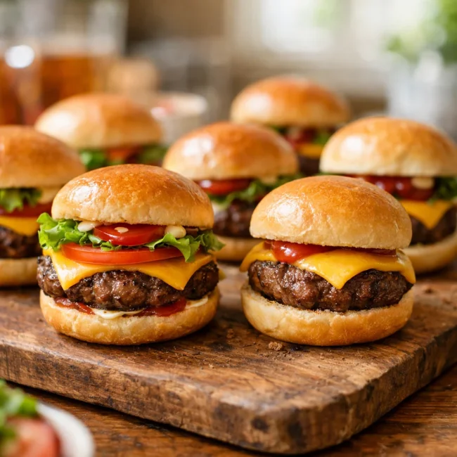 Mini Beef Burgers