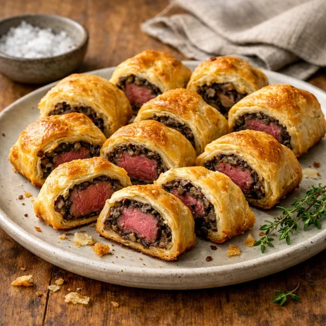 Mini Beef Wellington Bites