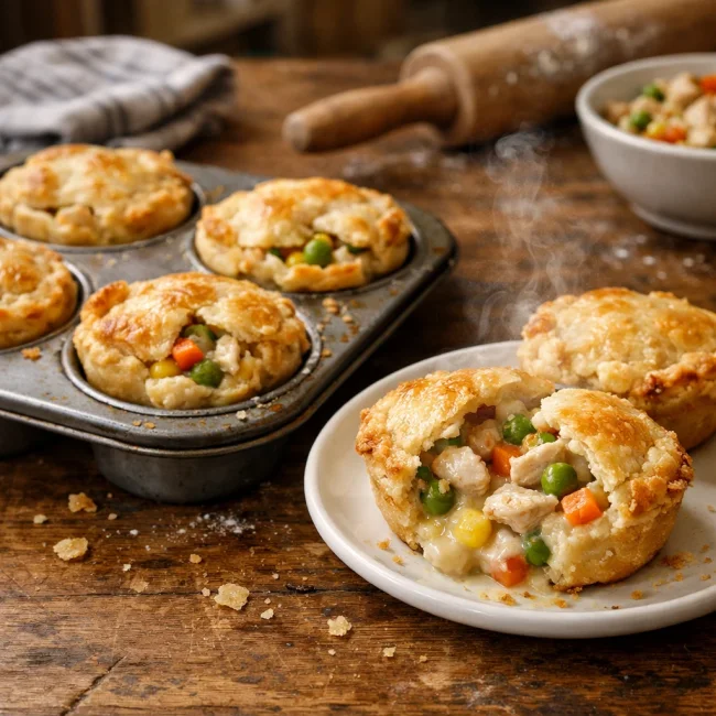 Mini Chicken Pot Pies