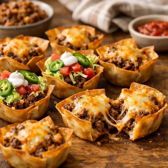 Mini Taco Cups