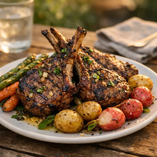 Minty Lamb Chops