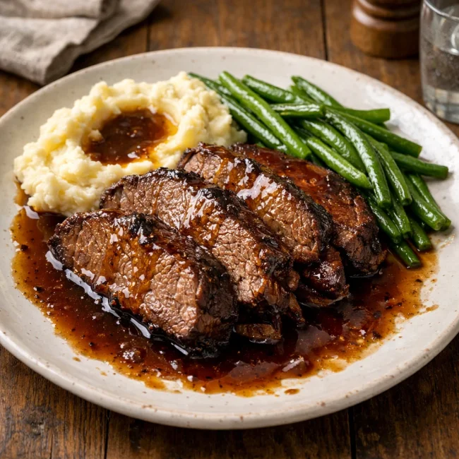 Modern Honey Soy Sauerbraten