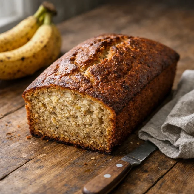 Moist Banana Loaf