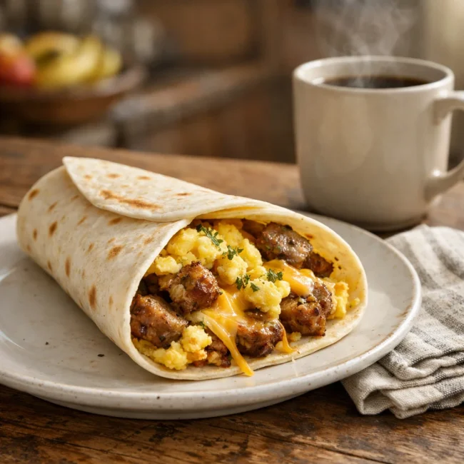 Morning Wrap Delight