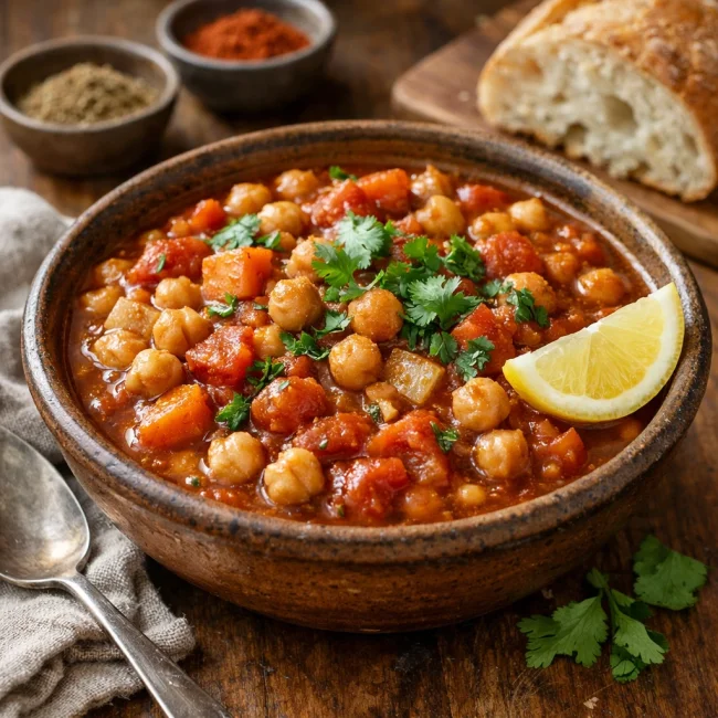 Moroccan Chickpea Stew
