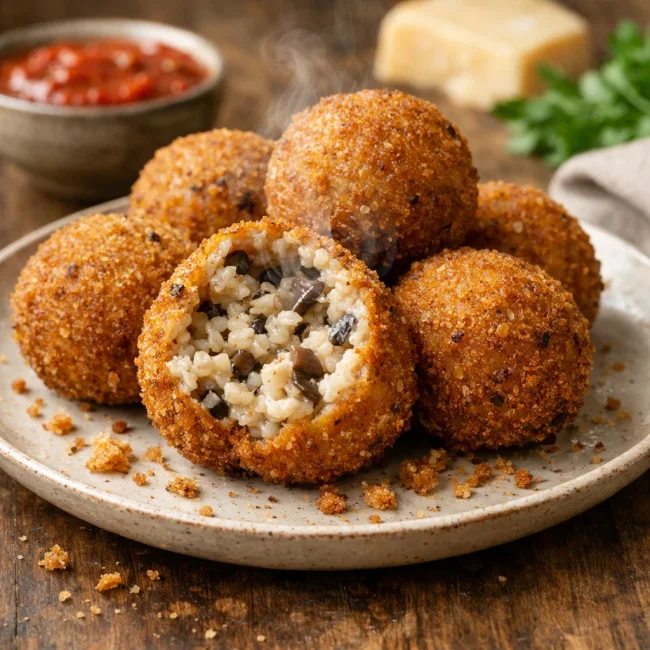 Mushroom and Truffle Arancini