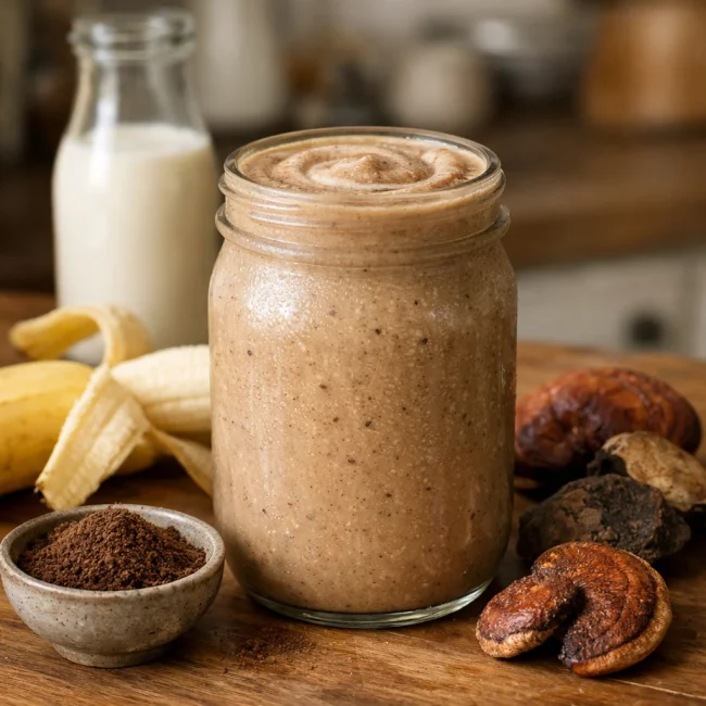 Mushroom Coffee Smoothie