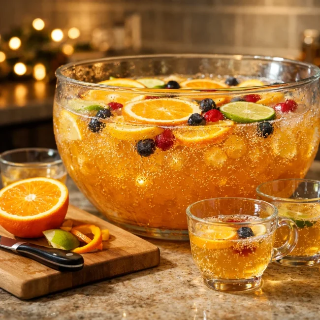 New Year's Eve Sparkling Punch
