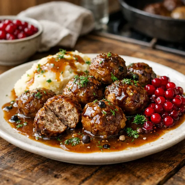 Nordic Fusion Meatballs