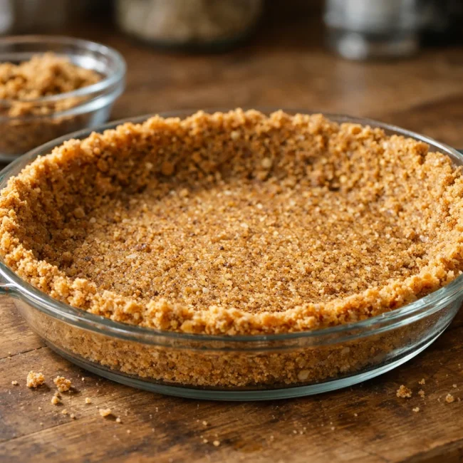Nutty Graham Cracker Pie Crust