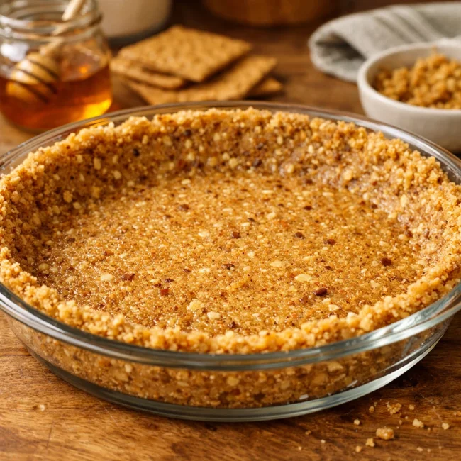 Nutty Honey Graham Cracker Crust