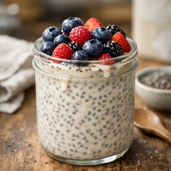 Oat Milk Chia Pudding