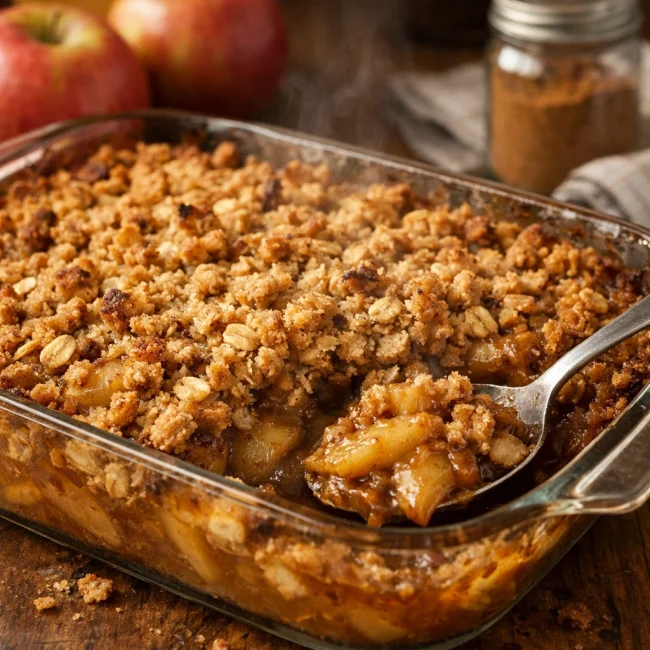 Old-Fashioned Apple Crisp