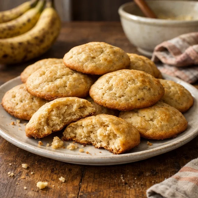 Old-Fashioned Banana Cookies