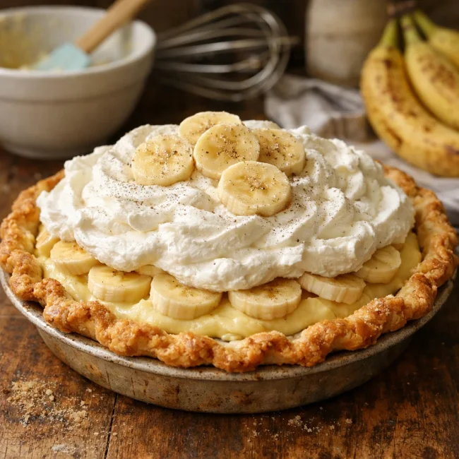 Old-Fashioned Banana Cream Pie