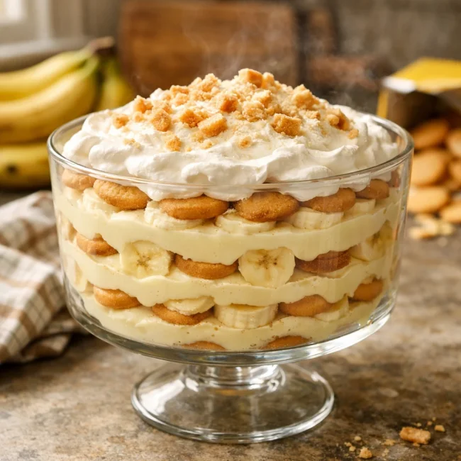Old-Fashioned Banana Pudding Delight