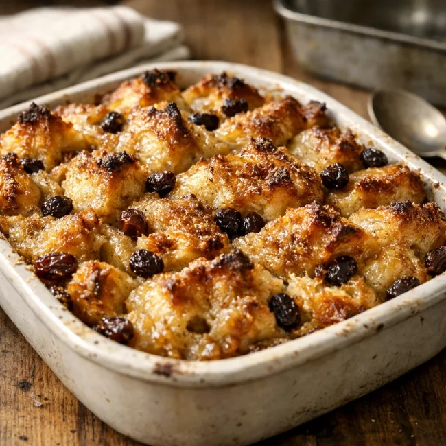 Old-Fashioned Bread Pudding