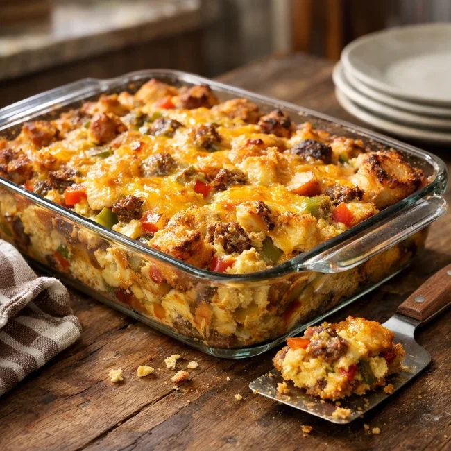 Old-Fashioned Breakfast Casserole