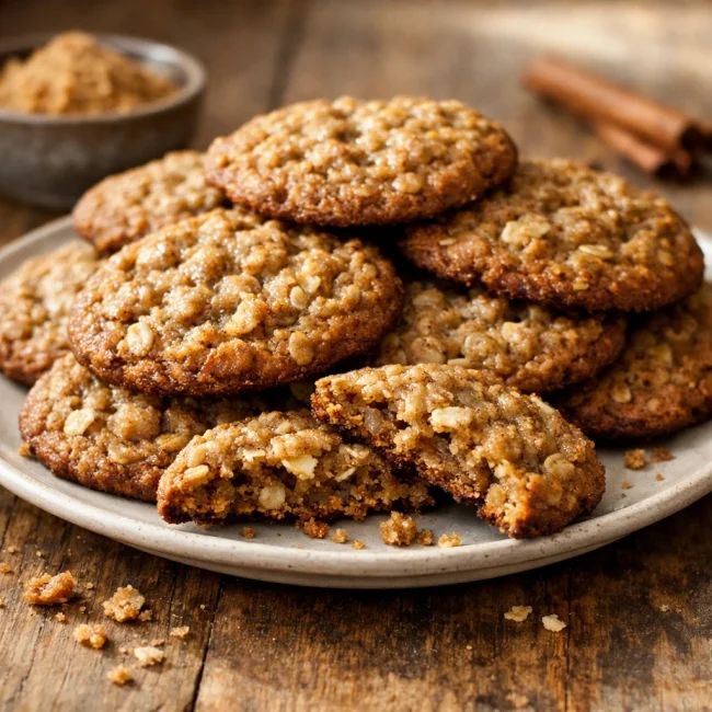 Old-Fashioned Chewy Oatmeal Cookies
