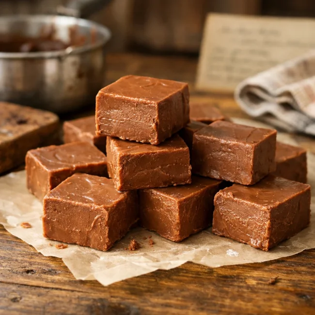 Old-Fashioned Creamy Fudge
