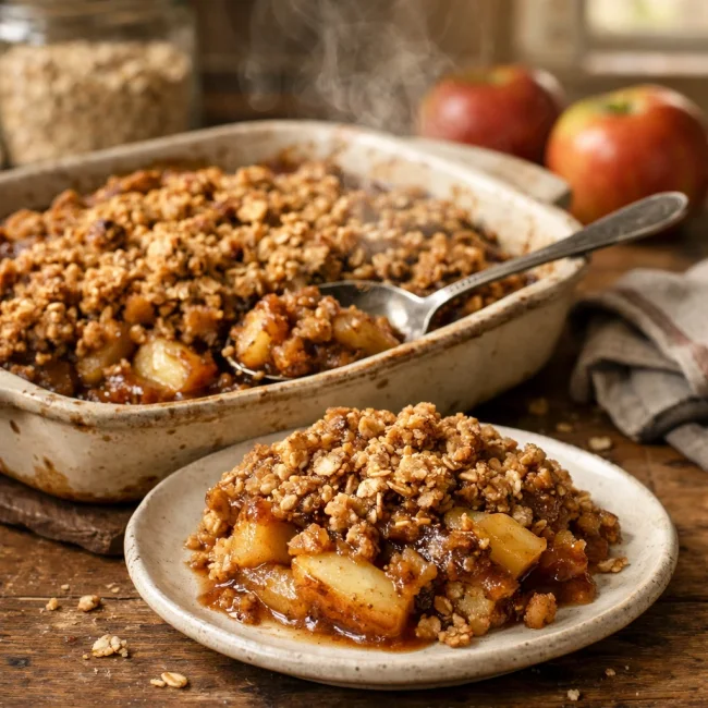 Old-Fashioned Oatmeal Apple Delight