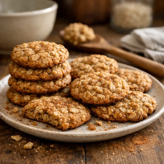 Old-Fashioned Oatmeal Cookies