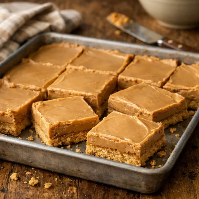 Old-Fashioned Peanut Butter Bars