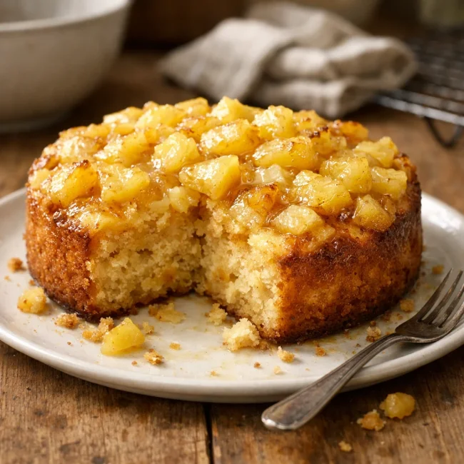 Old-Fashioned Pineapple Delight Cake