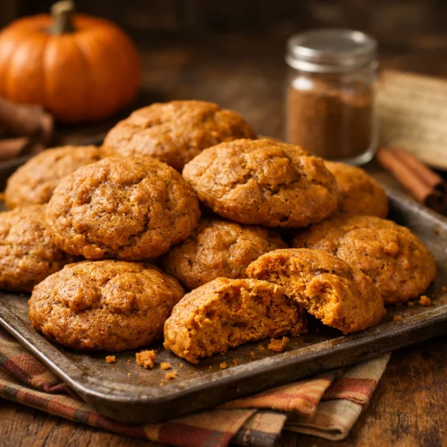 Old-Fashioned Pumpkin Cookies