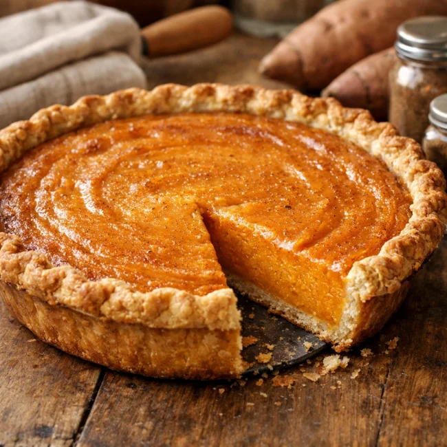Old-Fashioned Sweet Potato Pie