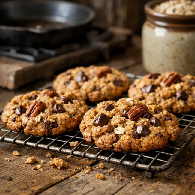 Old West Oatmeal Cookies
