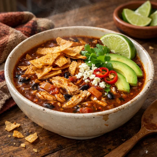 Old-World Tortilla Soup