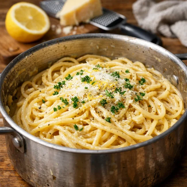 One-Pot Garlic Parmesan Pasta