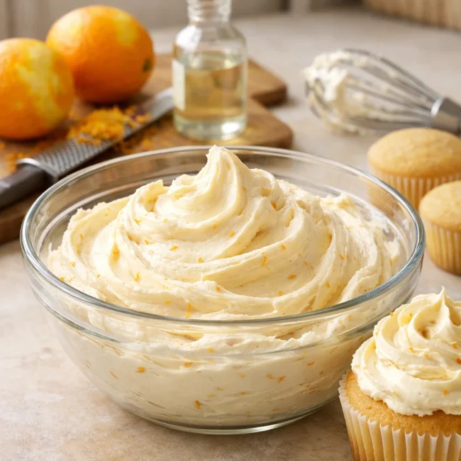 Orange Blossom Buttercream Frosting