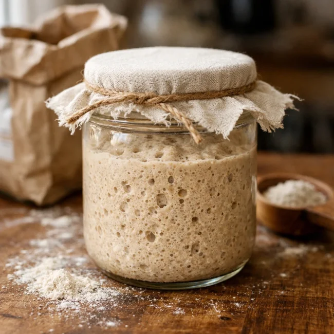Organic Whole Wheat Sourdough Starter