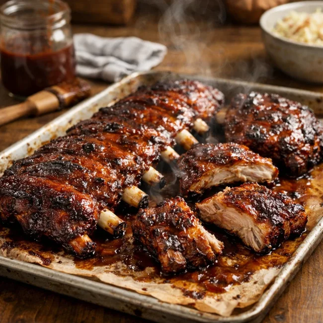 Oven-Baked BBQ Ribs