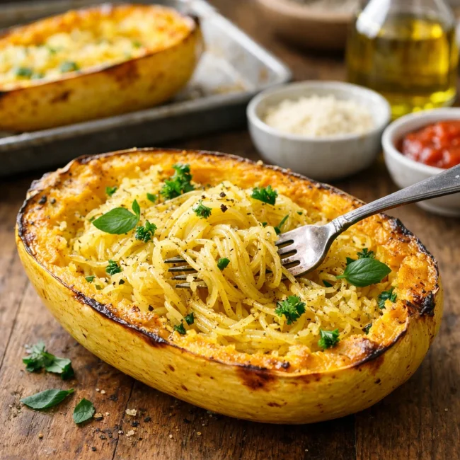 Oven-Baked Spaghetti Squash