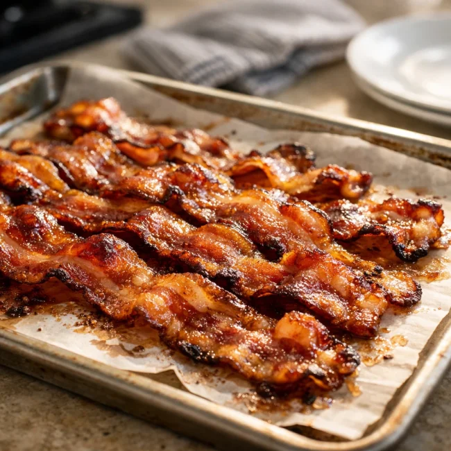 Oven-Roasted Breakfast Bacon