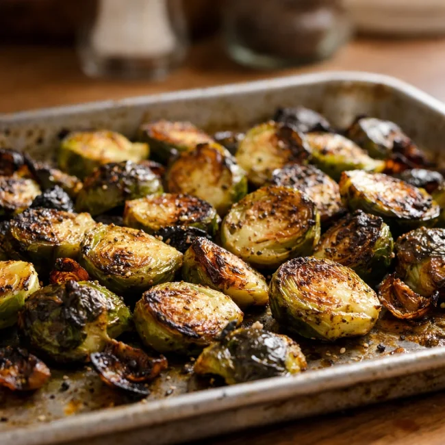 Oven-Roasted Brussels Sprouts