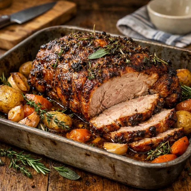 Oven-Roasted Heritage Pork Roast
