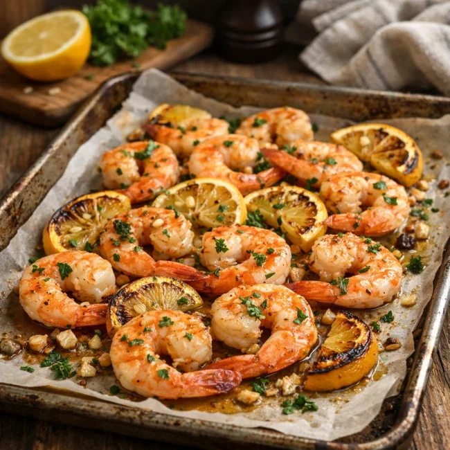 Oven Roasted Shrimp Delight