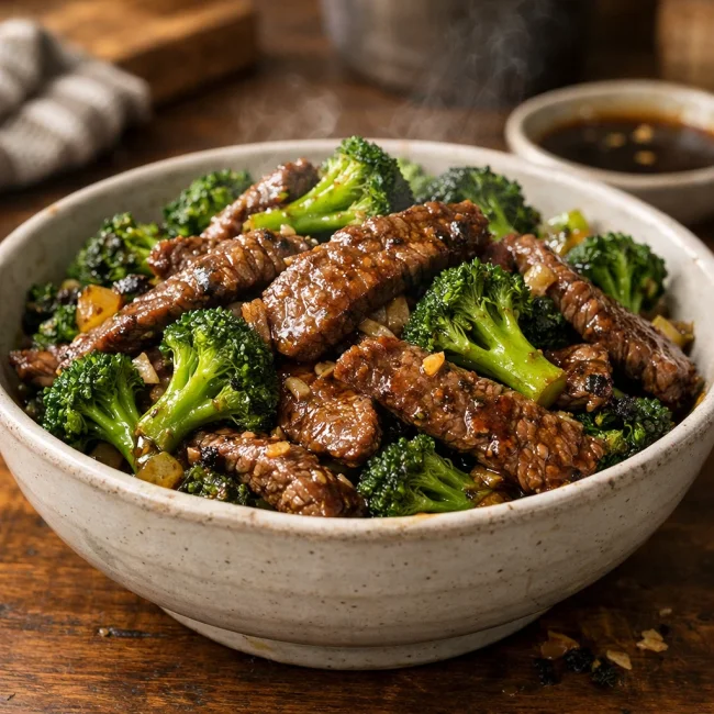 Paleo Beef and Broccoli Stir Fry