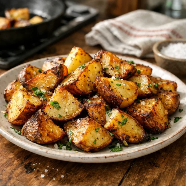 Pan-Fried Rustic Potatoes