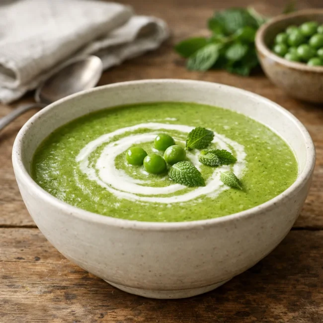 Pea and Mint Soup